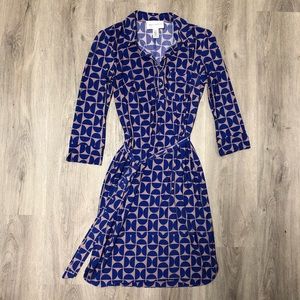 Donna Morgan Size 2 Dress Mid Century Modern Style with Waist Tie